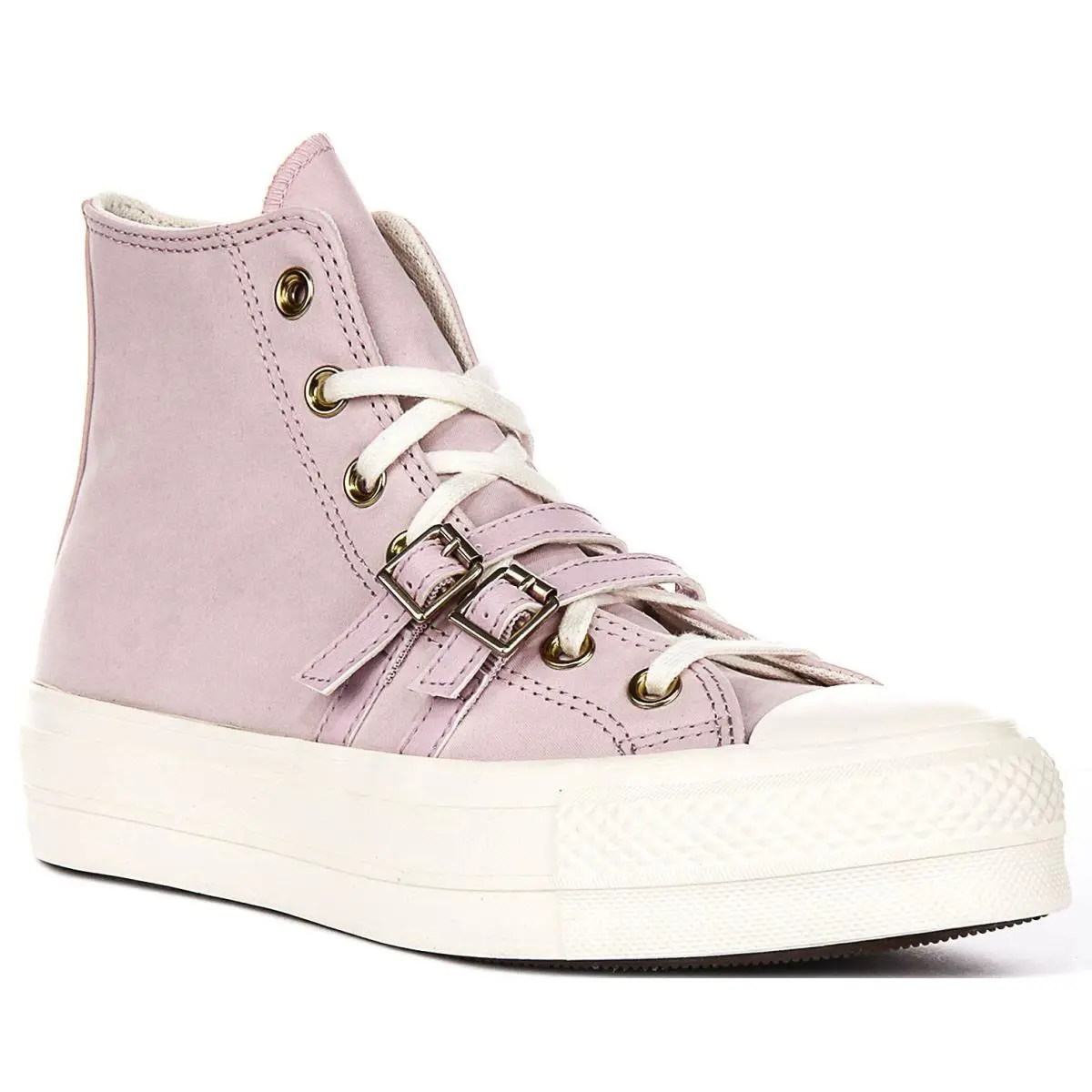Converse Ct As Lift Platform Buckle Womens Sneaker in Pink US 5 - 10