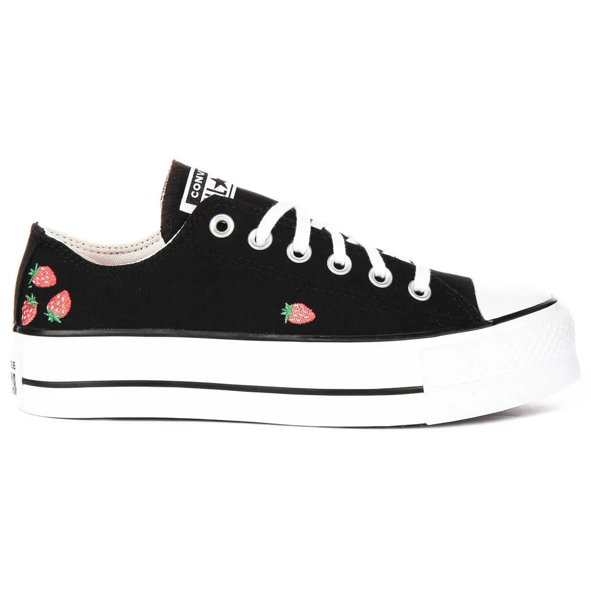 Converse shoes - Black Red 0