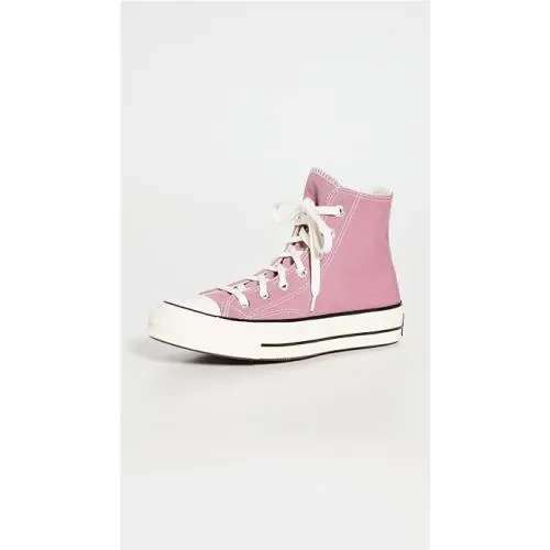 Converse shoes - Pink Aura/Egret/Black 2
