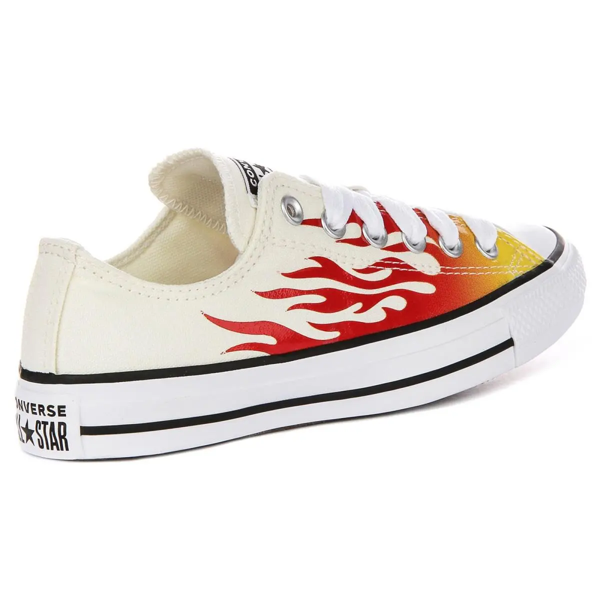 Converse shoes - WHITE RED 1