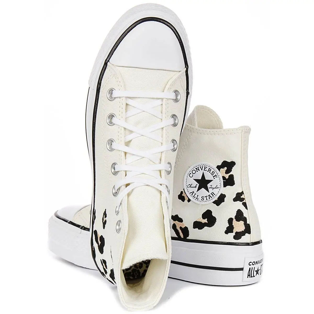 Converse shoes - White Black 2