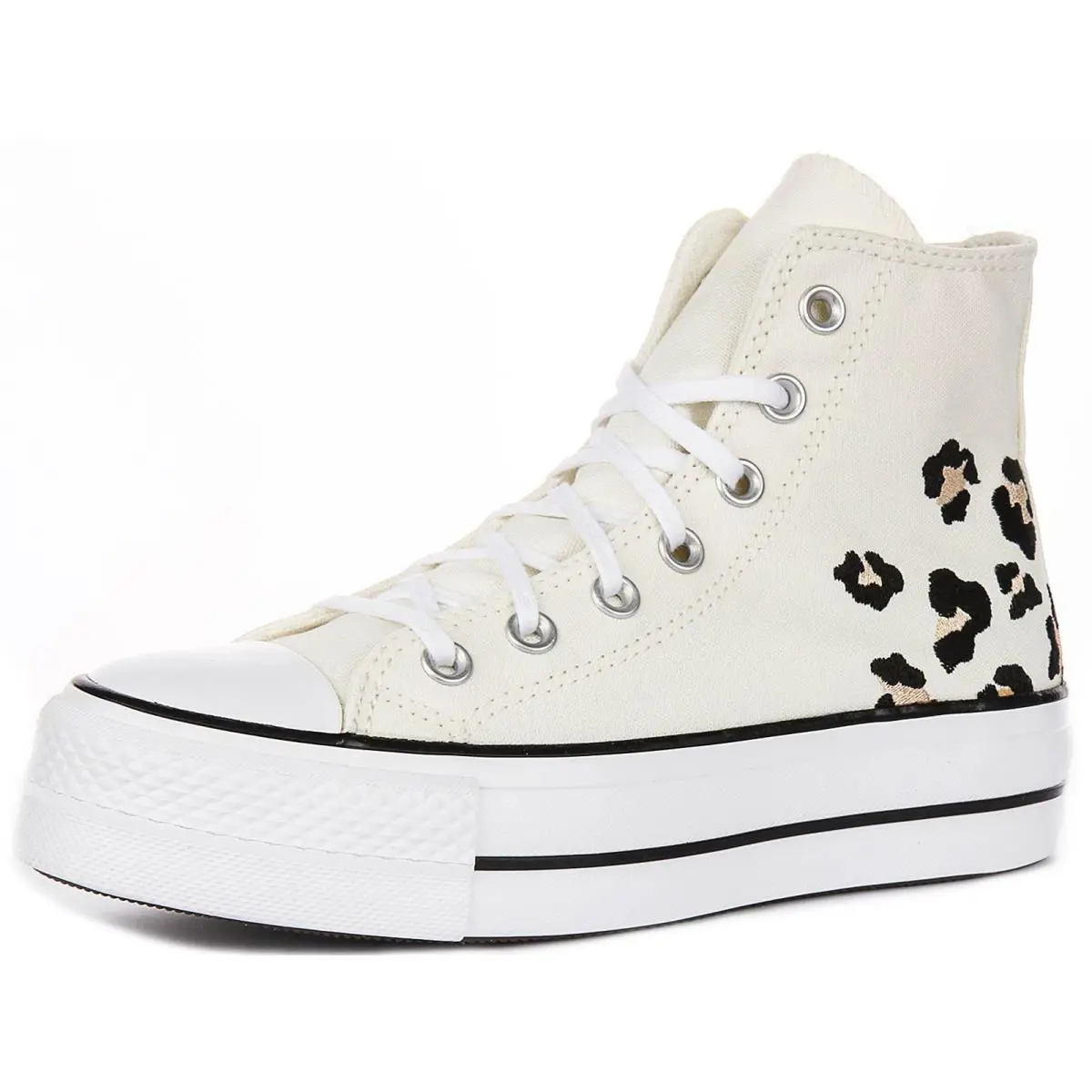 Converse shoes - White Black 4
