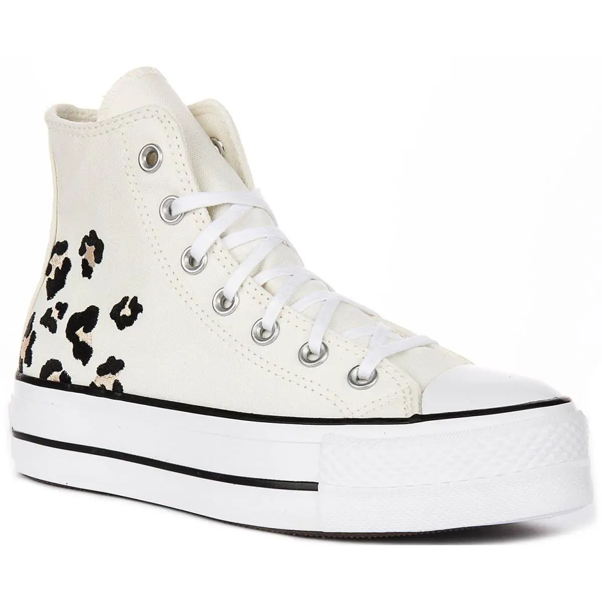 Converse shoes - White Black 5