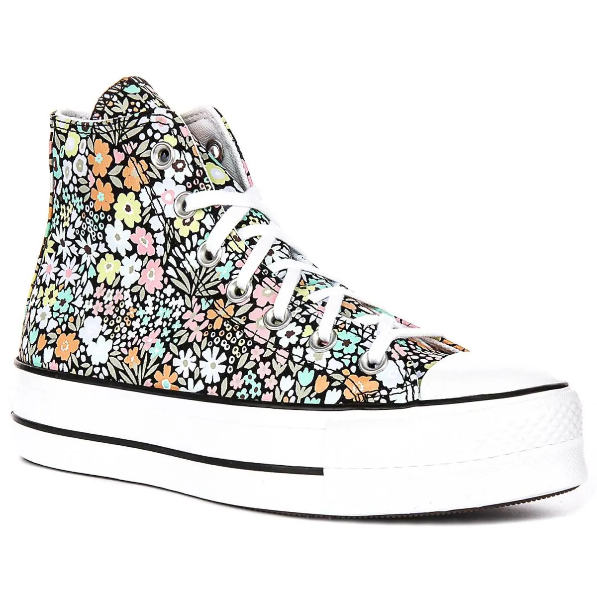 Converse A15009C CT All Star Lace Up High Top Womens Sneaker Flower US 5 - 10 - Flower