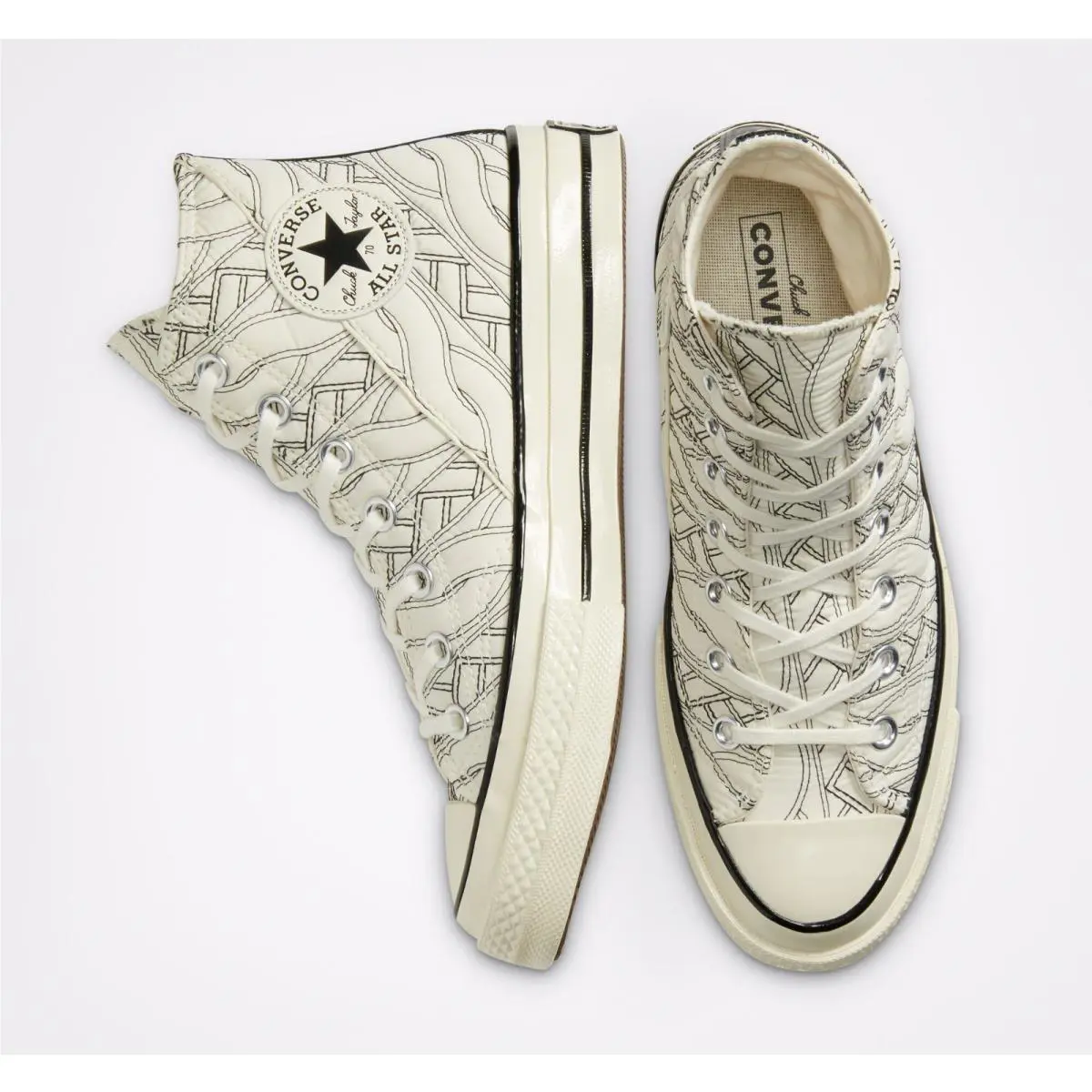 Converse shoes - Egret/Black/Egret 568674C 9