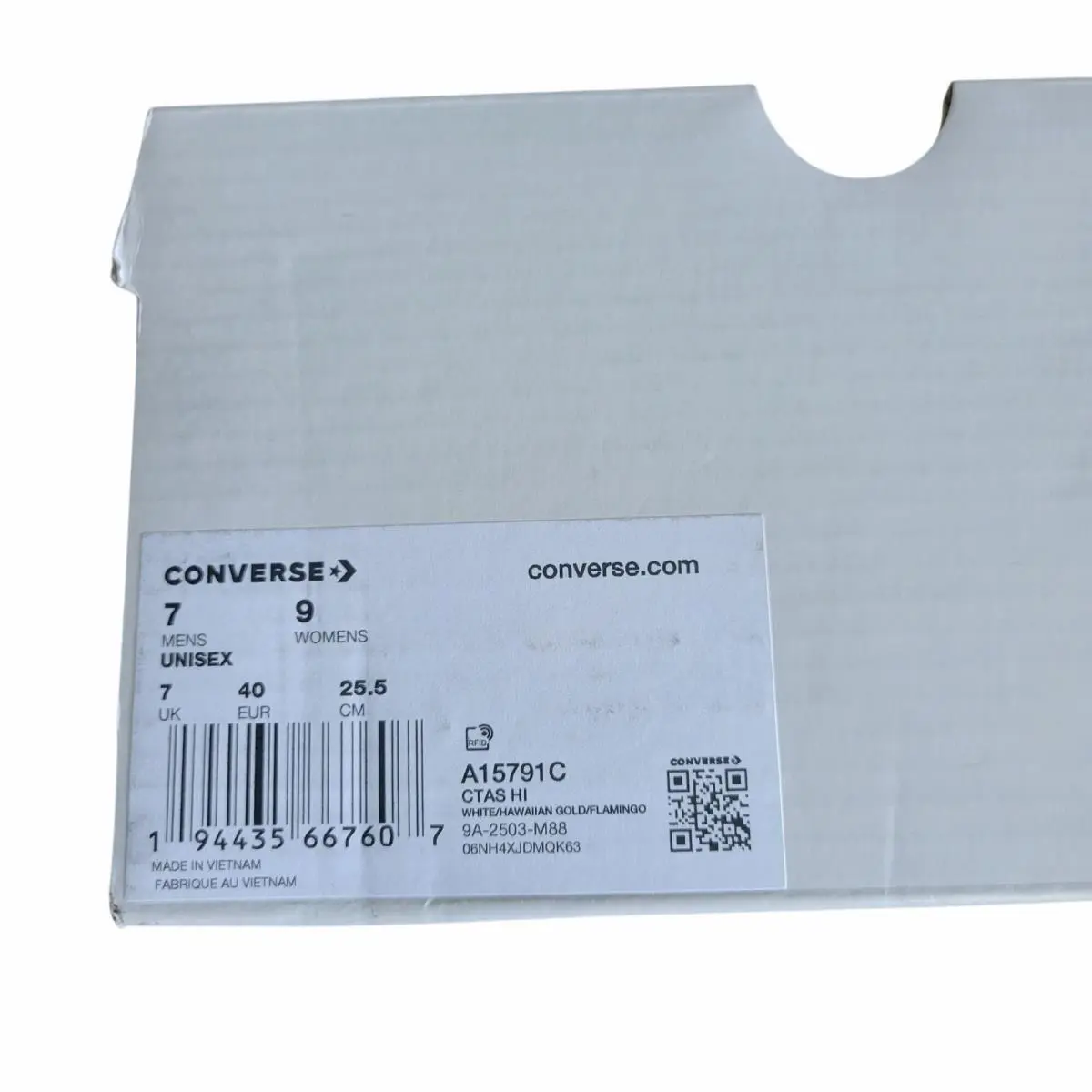 Converse shoes - Converse Chuck Taylor All Star Hi - A15782C - White (UPC: 194435667607) 6