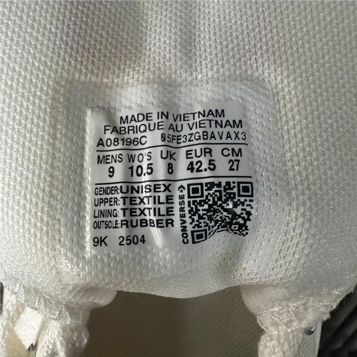 Converse shoes - Converse Run Star Hike - Run Star Hike - A08196C - Beige (UPC: 194434617818) 8