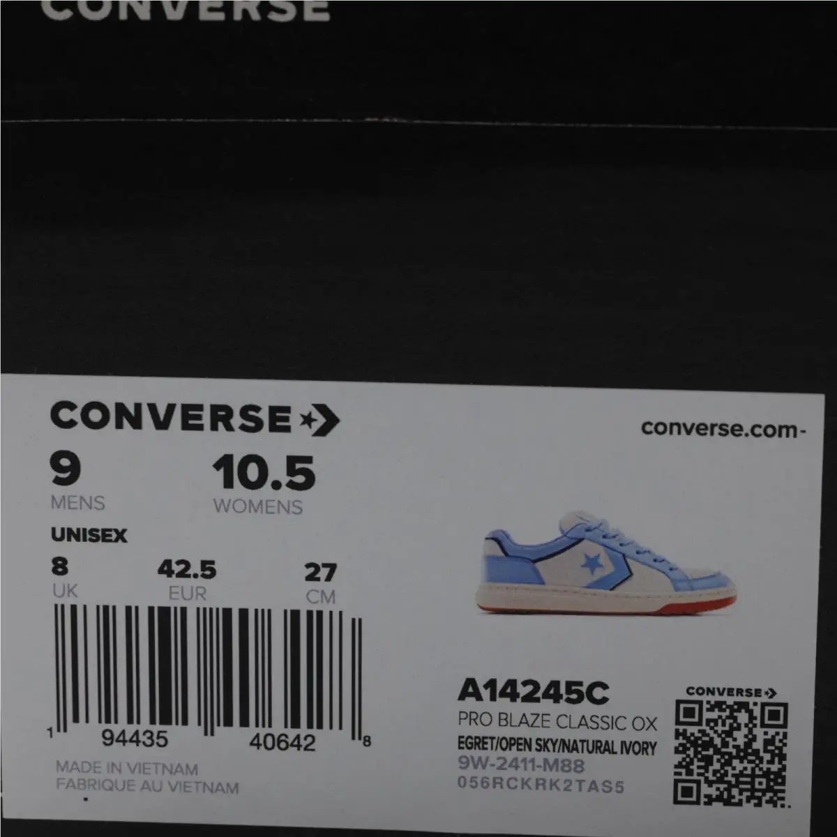 Converse shoes - Converse Pro Blaze - Pro Blaze - A14245C - Blue (UPC: 194435406428) 8