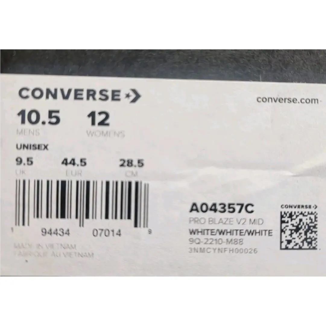 Converse shoes - Converse Pro Blaze V2 Mid - A04357c - White 6