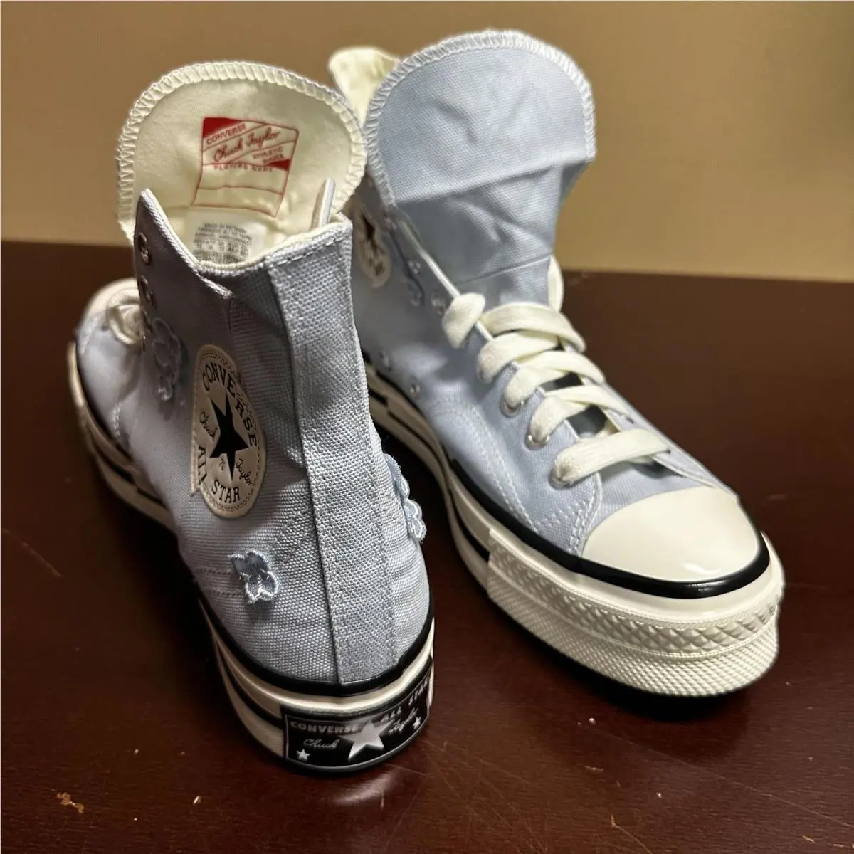 Converse shoes - Blue 2