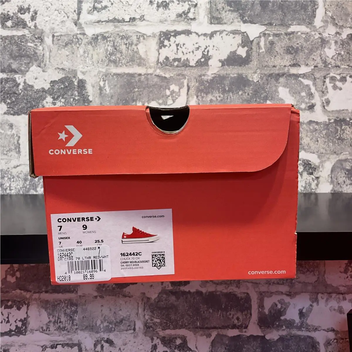 Converse shoes - Converse Chuck 70 OX - Chuck - 162442C - Red 4