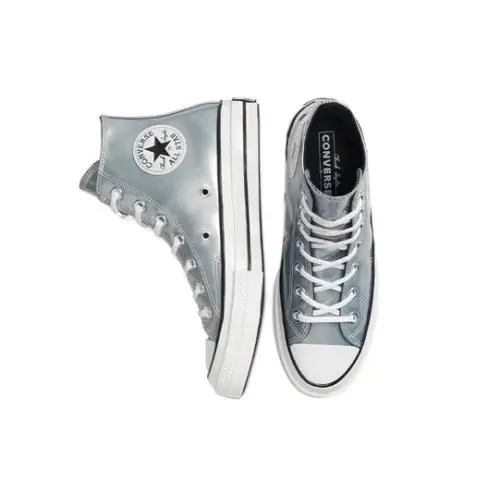 Converse shoes - Converse Chuck 70 Industrial Glam - METALLIC SILVER - 568796C 2
