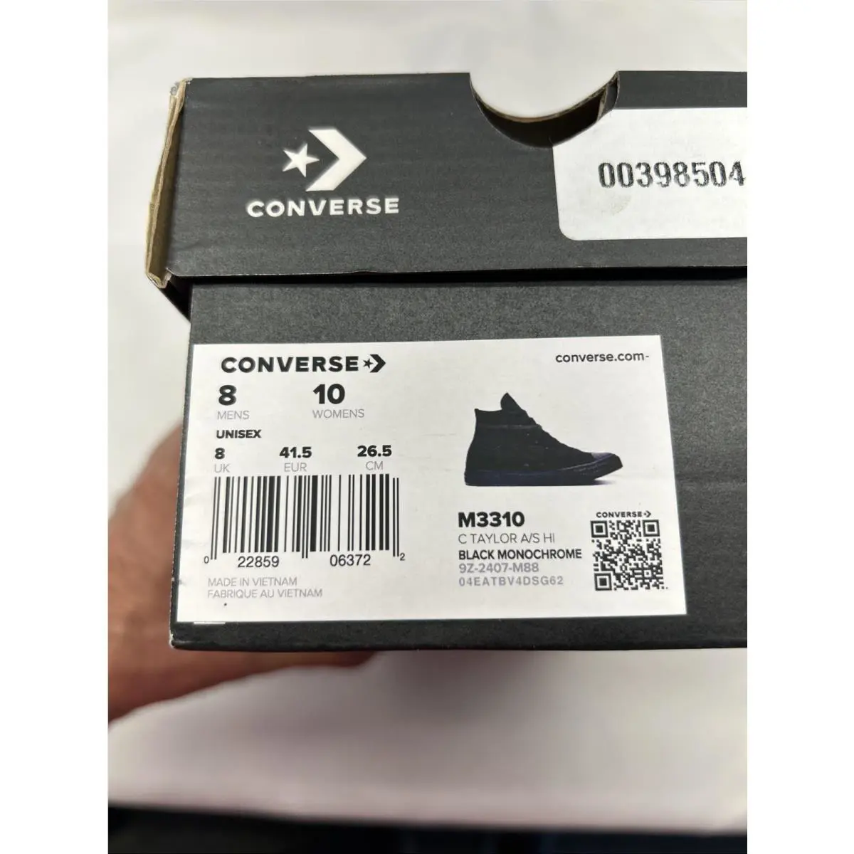 Converse shoes - Converse Chuck Taylor - Chuck Taylor - Black 8