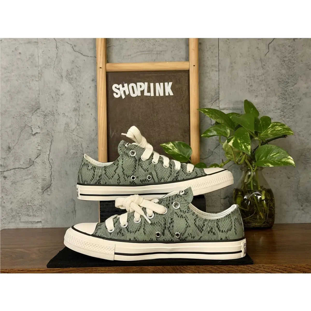 Converse shoes - Converse Chuck Taylor All Star OX - A15811C - Green 4