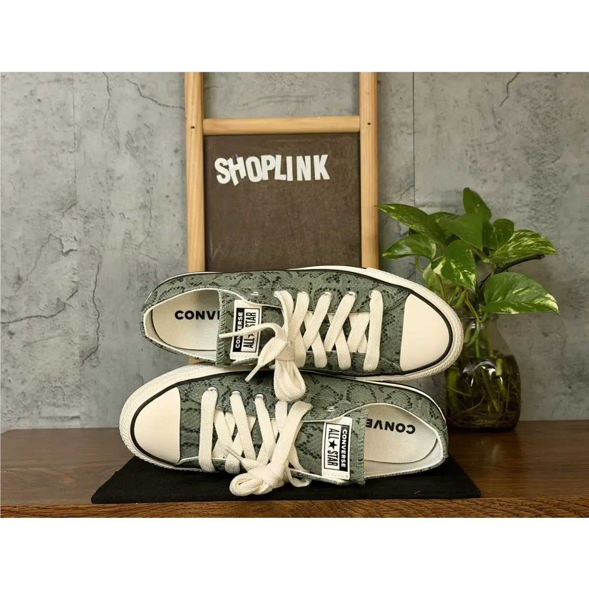 Converse shoes - Converse Chuck Taylor All Star OX - A15811C - Green 5