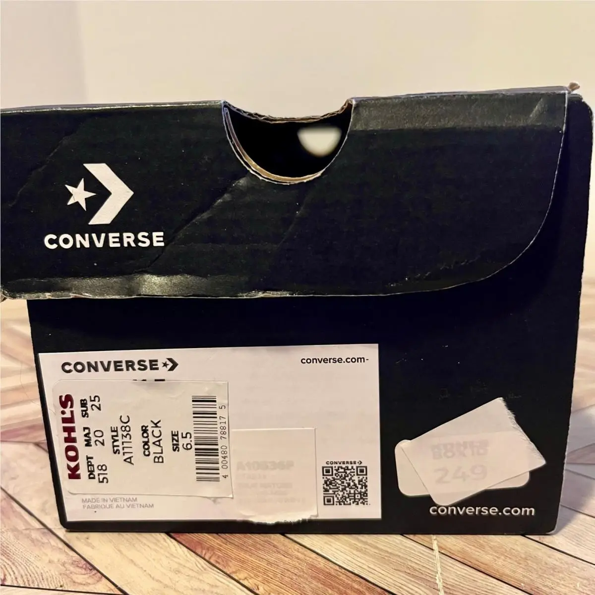 Converse shoes - Converse Chuck Taylor All Star - A11138C - Black 7