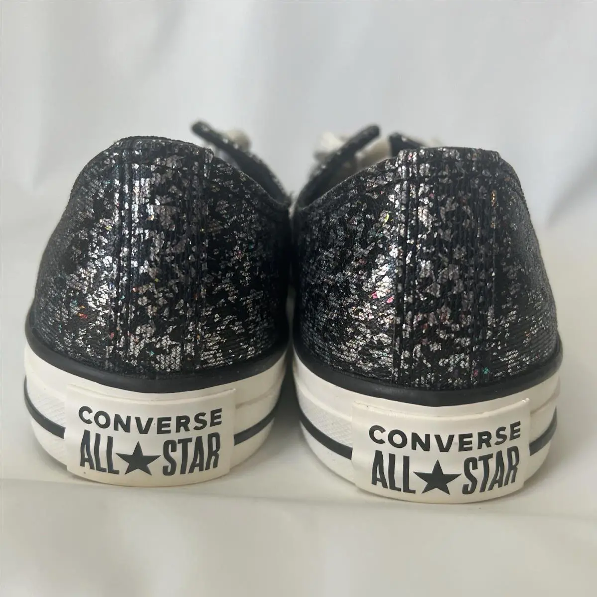 Converse shoes - Converse Chuck Taylor All Star Low Top - A11138C - Black & Silver (UPC: 0194435172019) 4