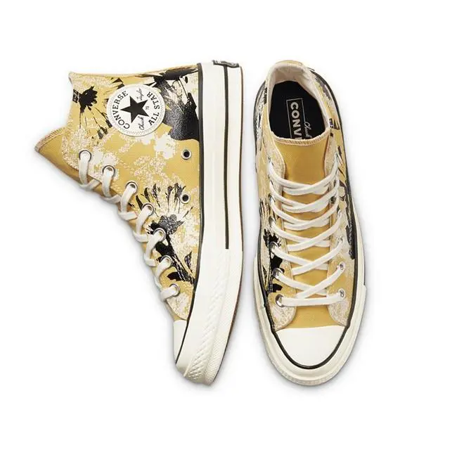 Converse shoes - Converse Chuck 70 - Chuck - Hybrid Floral Saturn Gold-Black - U55 -571581C 4