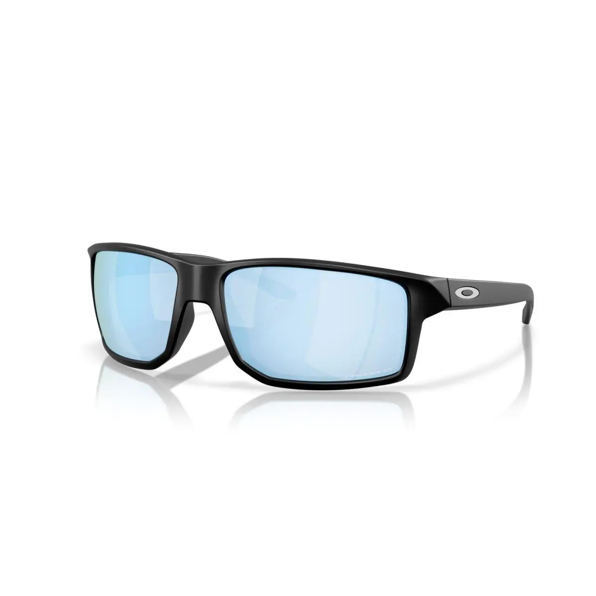 Oakley Gibston XL Sunglasses Matte Black Prizm Polarized Blue OO9470-0462 Wpouch