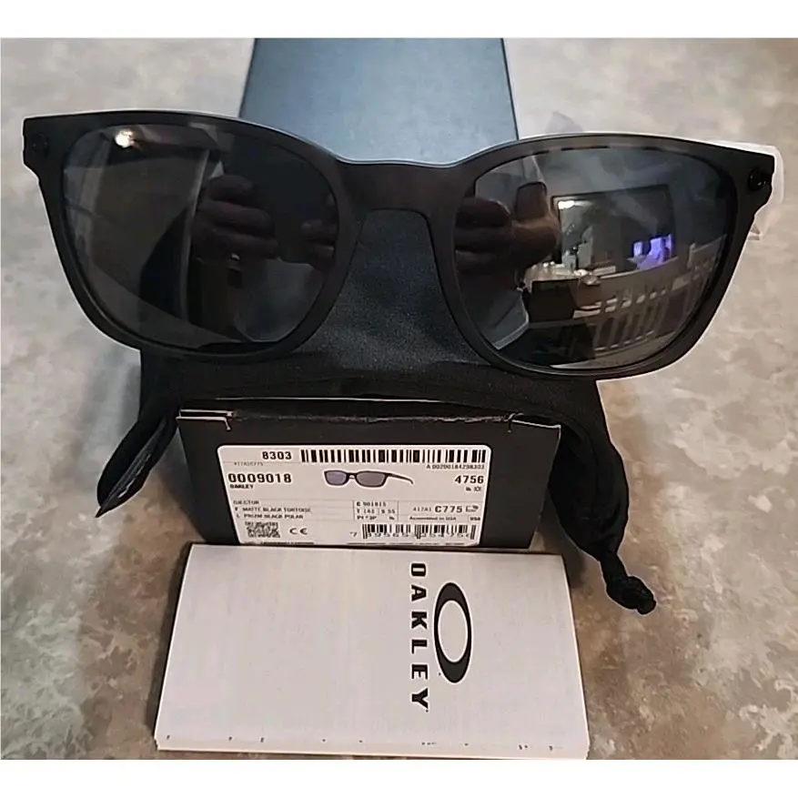 OO9018-15 Unisex Oakley Ojector Polarized Sunglasses %