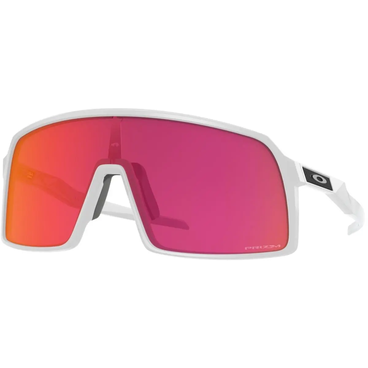 Oakley Sutro Sunglasses OO9406-9137 Polished White Frame W/ Prizm Field Lens - Frame: Polished White, Lens: PRIZM FIELD