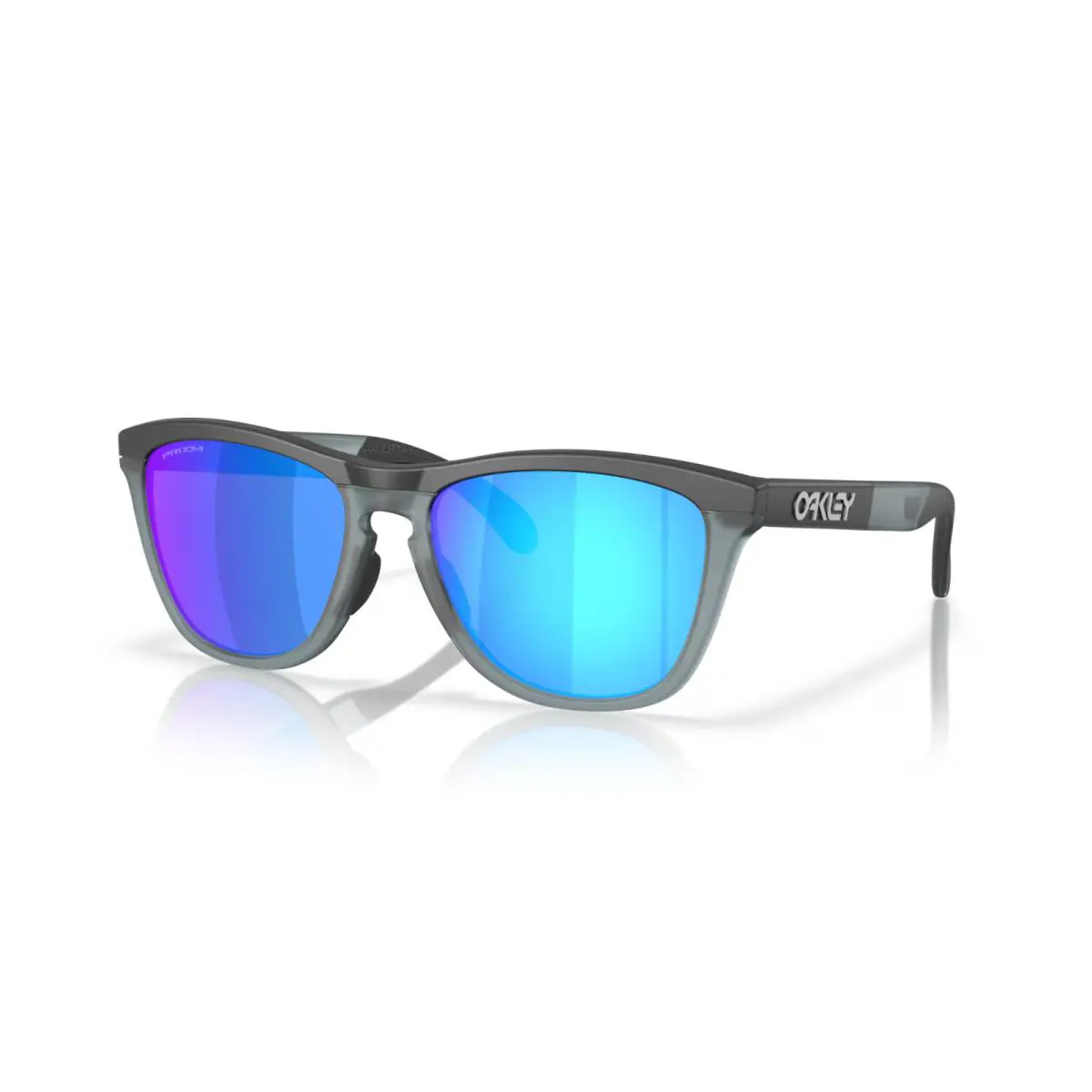 Frogskins Sunglasses OO9284-1955 Matte Black W/ Prizm Sapphire Lens by Oakley