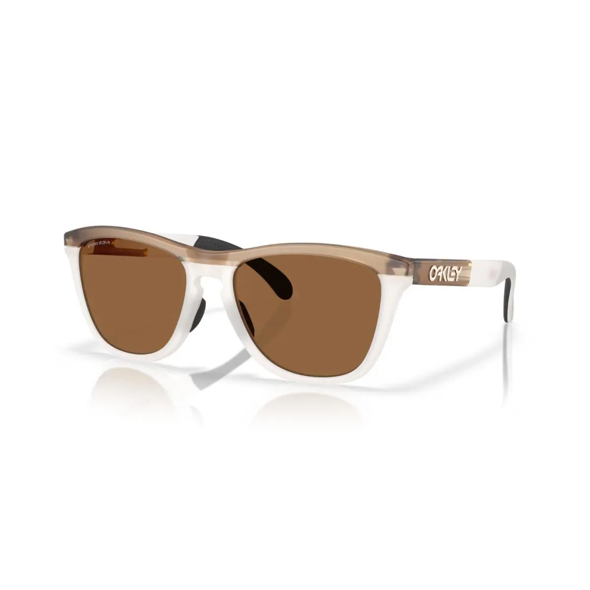 Frogskins Sunglasses OO9284-2055 Matte Sepia W/ Prizm Bronze Lens by Oakley