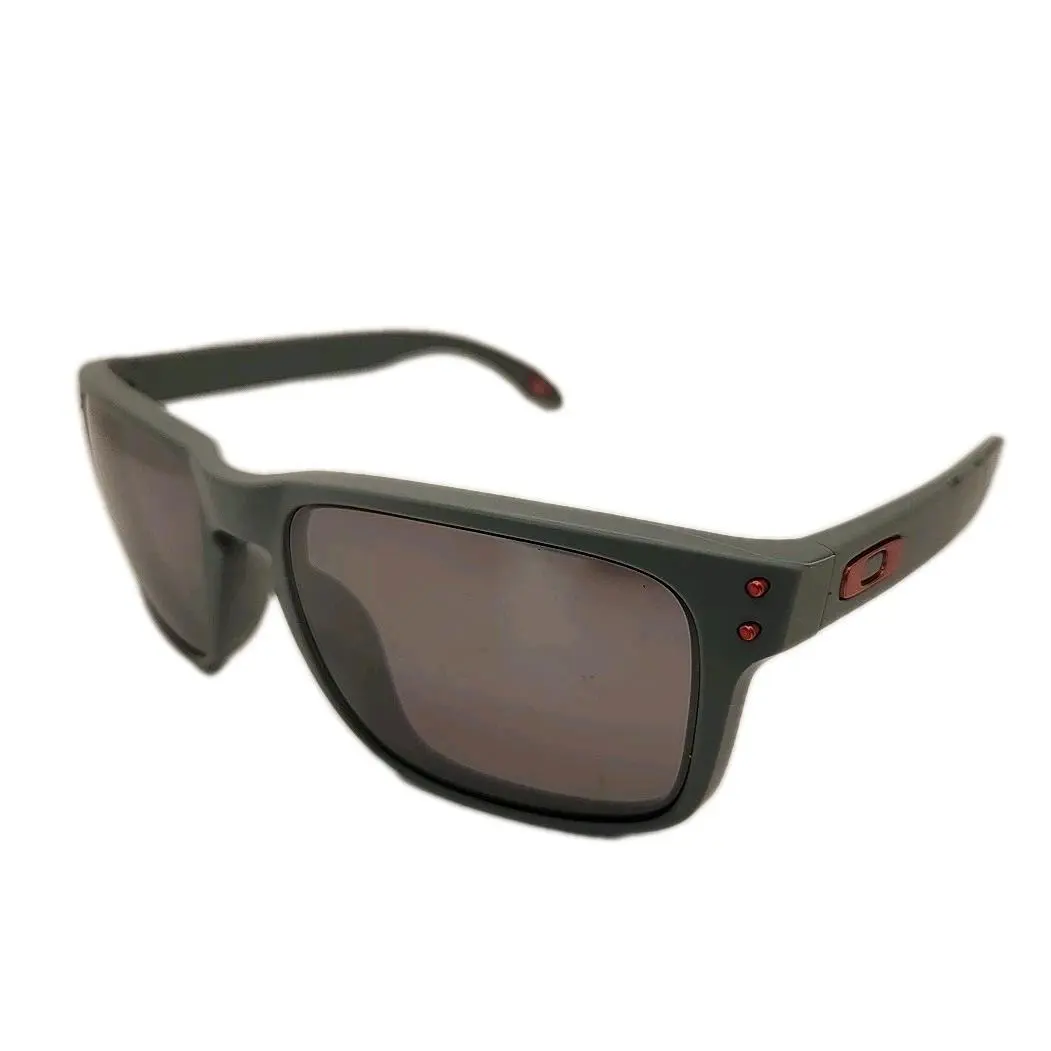 SI Holbrook Legacy Matte Grey Prizm Black Polarized OO9102-AL55 by Oakley