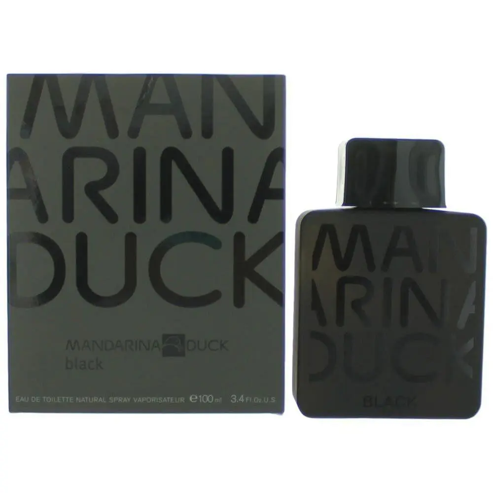 Black  3.4 oz Eau De Toilette Spray For Men by Mandarina Duck