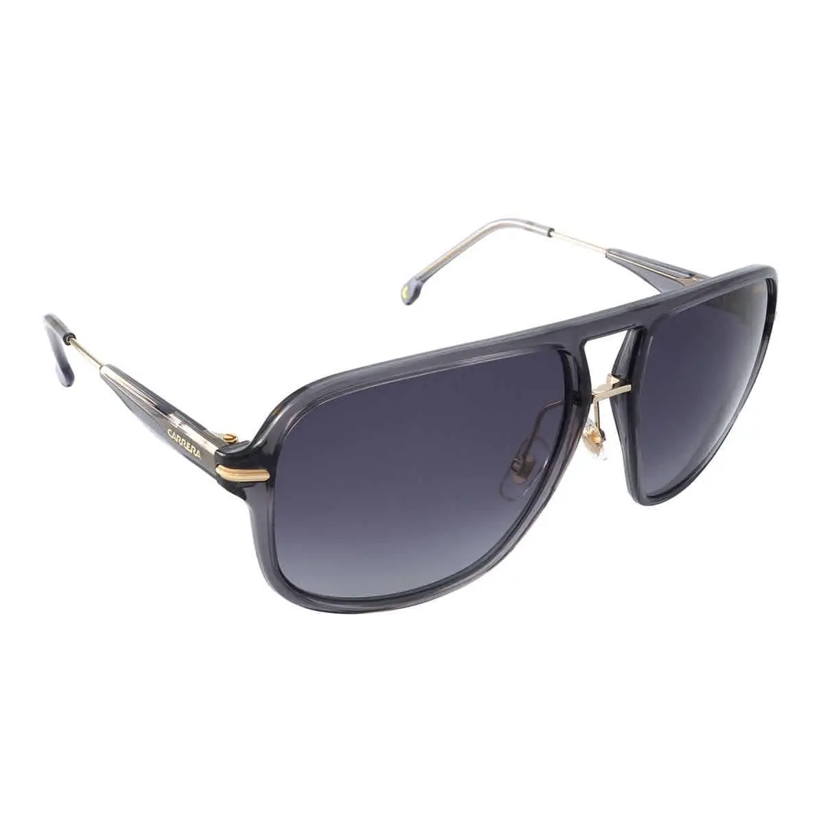Carrera Grey Gradient Navigator Men`s Sunglasses Carrera 296/S 0KB7/9O 60
