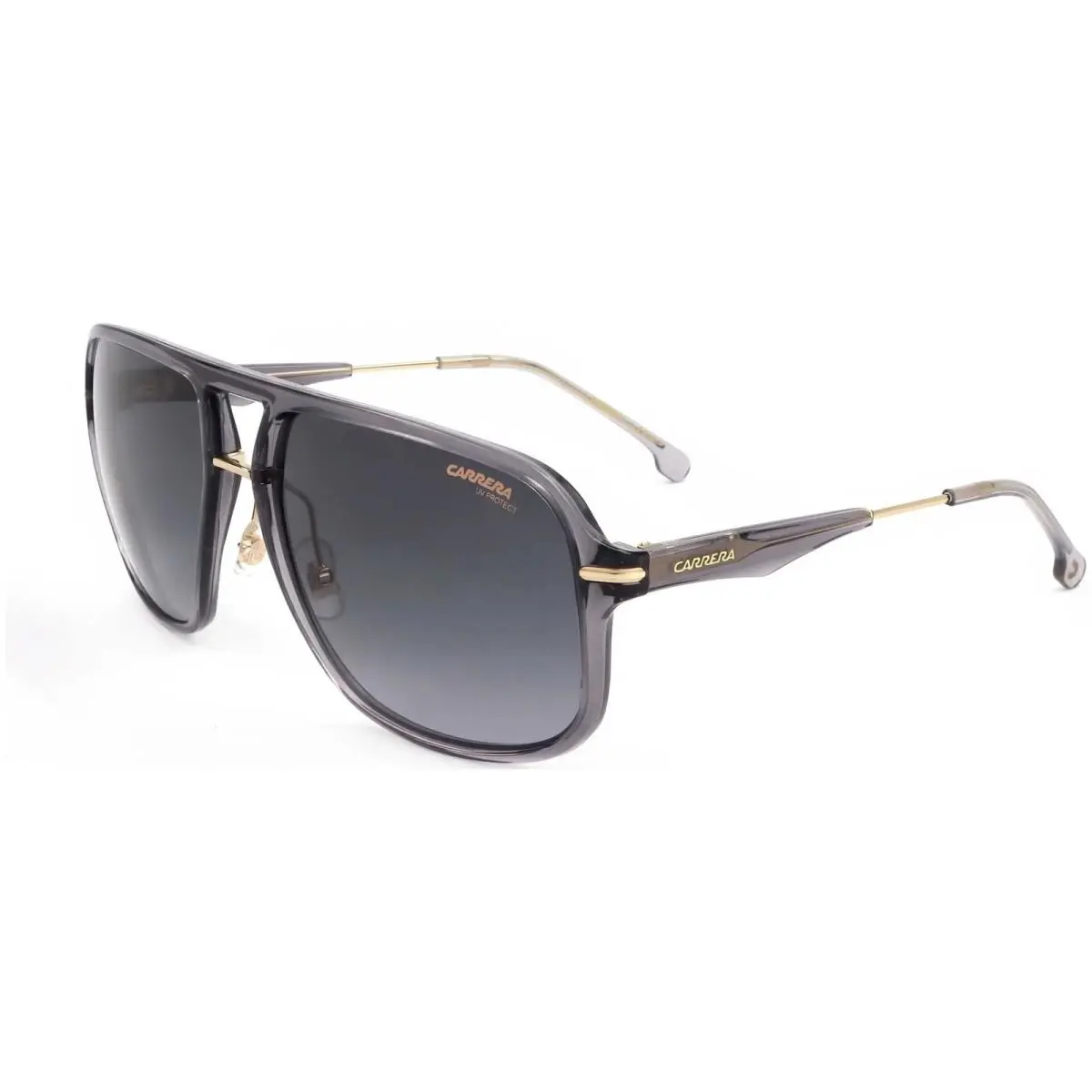 Carrera Grey Gradient Navigator Men`s Sunglasses Carrera 296/S 0KB7/9O 60