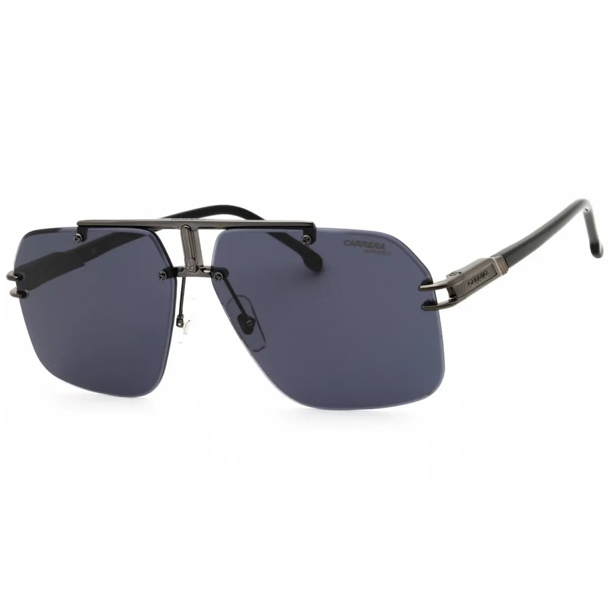 Carrera 1054/S V81 IR Sunglasses Ruthenium Frame Grey Lenses 63mm
