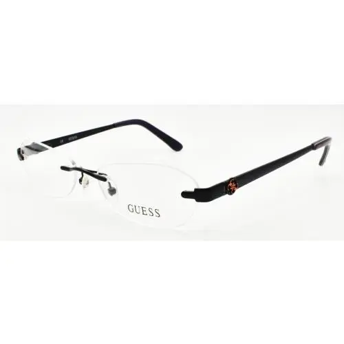 Guess GU2338 Blk Women`s Rimless Eyeglasses Frames 53-17-135 Black
