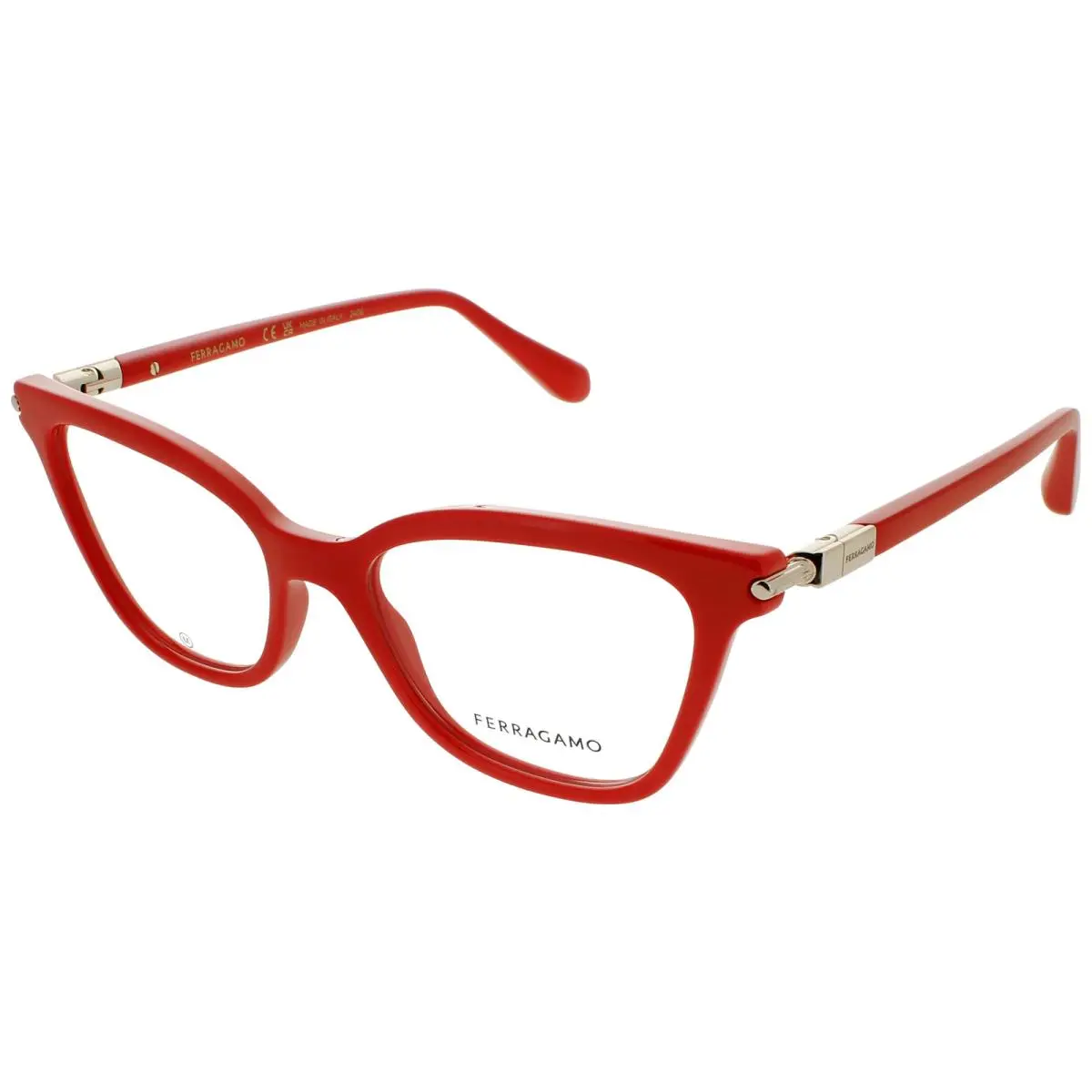 Salvatore Ferragamo SF2991-600-51 Eyeglasses Eye Glasses 600 Red 5