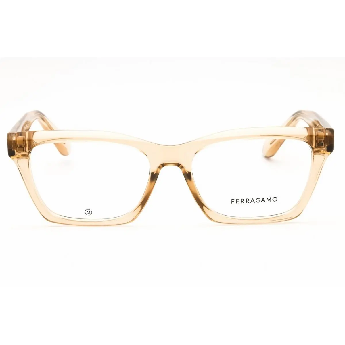 Salvatore Ferragamo SF2986-259-53 Eyeglasses Frame Size 53mm 16mm 145mm Beige Wo