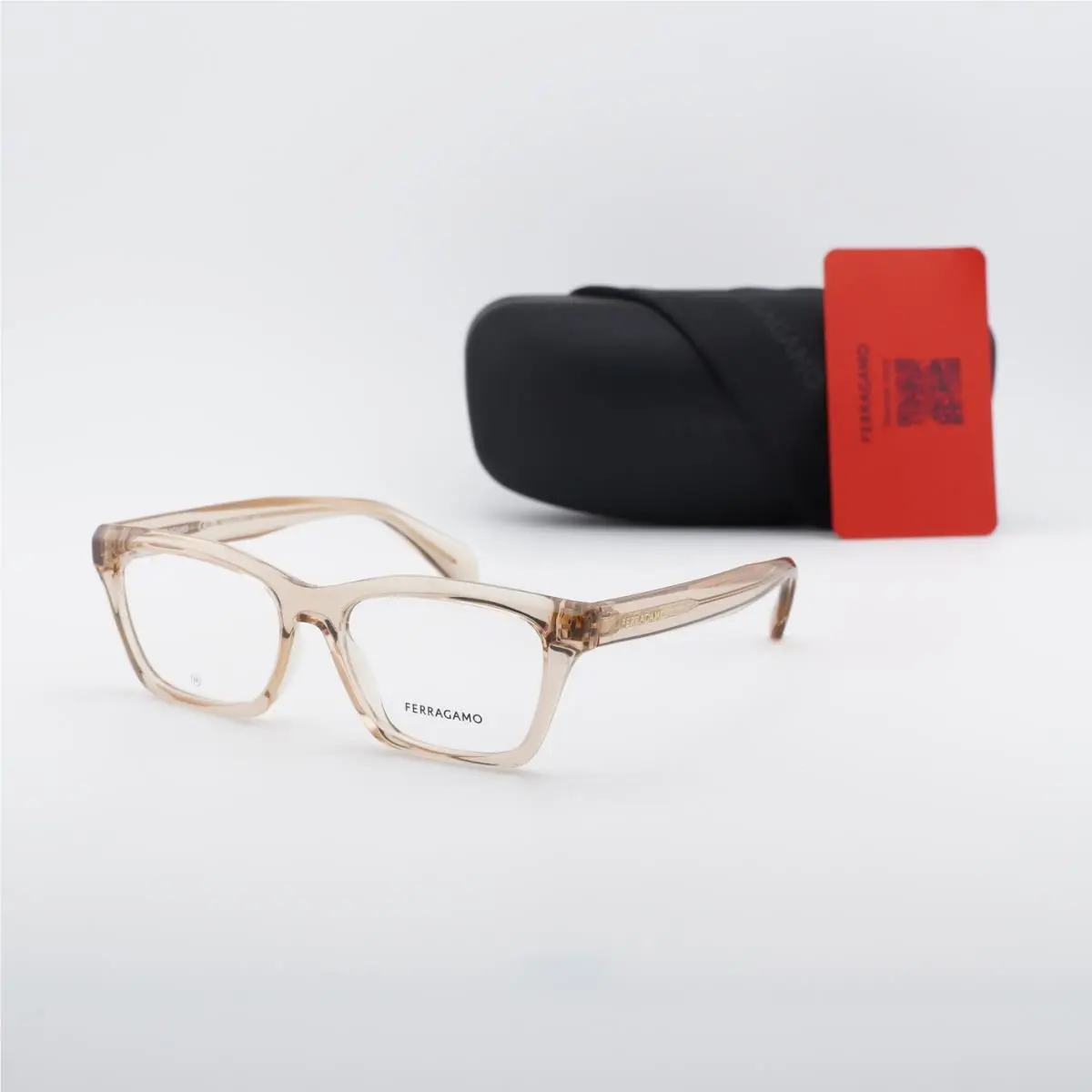 Salvatore Ferragamo SF2986 259 Transparent Beige 53mm Eyeglasses