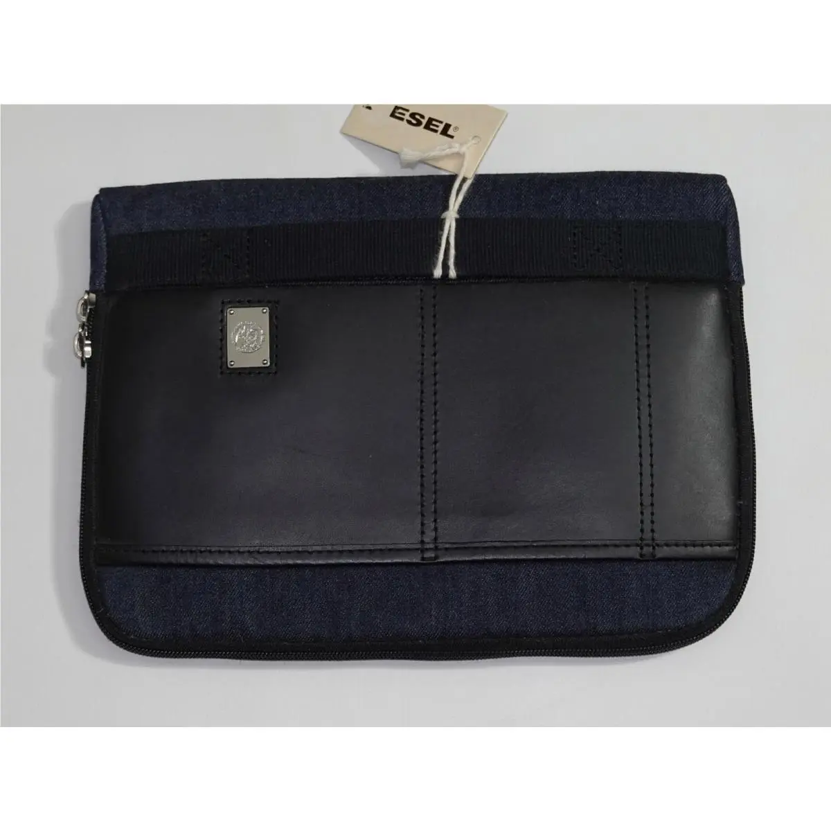 Diesel Zip Around Multiple Compartment Tablet Case 11 x8 Indigo/blue