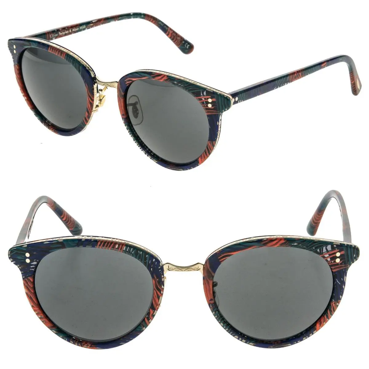 Oliver Peoples OV5323S 5323 Alain Mikli Spelman Palmier Blue Tropical Sunglasses