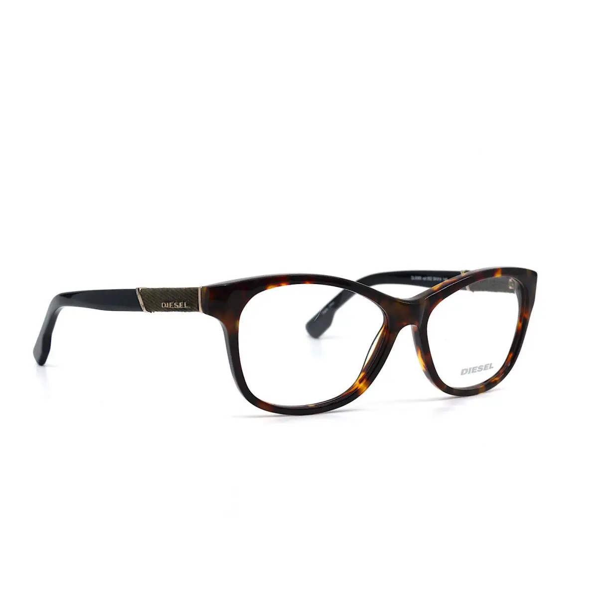 DL5085 052 Dark Havana Eyeglasses Frame RX 54-14 by Diesel