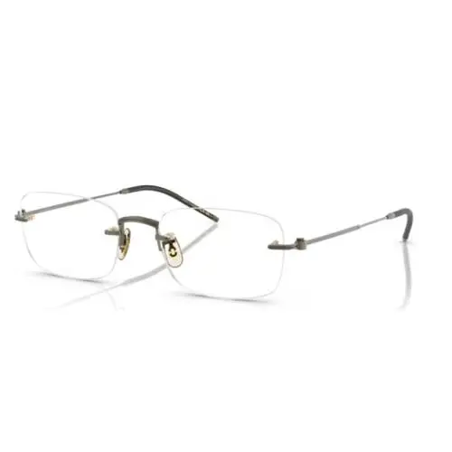 Oliver Peoples 0OV1359T Tk-10 5284 Antique Gold Rectangular Men`s Eyeglasses