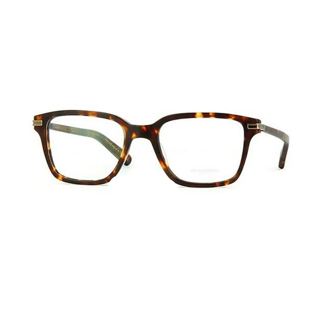 Oliver Peoples Designer Square Eyeglass Frames Tortoise Shell Demo Lens OV527OU