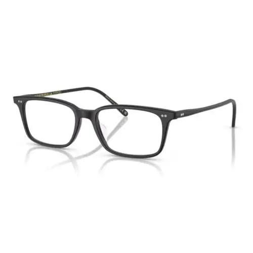 Oliver Peoples 0OV5579U Neylan 1796 Semi Matte Black Rectangle Men`s Eyeglasses