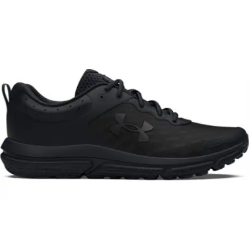 Under Armour Women`s UA Charged Assert 10 Wide D Running Shoes Black/black/bla - BLACK/BLACK/BLACK