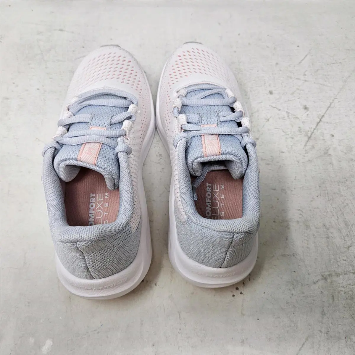 Under Armour shoes - Under Armour Charged Pursuit 3 - 3026523-101 - White / Pink Fizz (UPC: 196884141943) 3