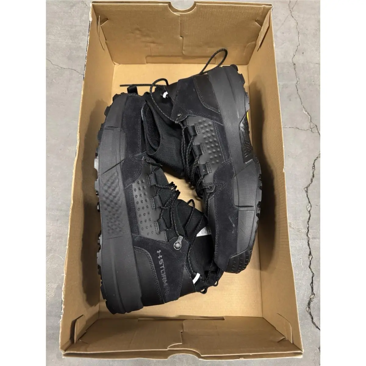 Under Armour shoes - UNDER ARMOUR CHARGED LOADOUT - CHARGED LOADOUT - 3027681-001 - Black (UPC: 196886272799) 5