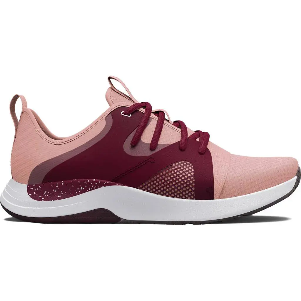 Under Armour Women`s Charged Breathe Lace TR Training Shoes - Lightweight - Retro PinkWIF