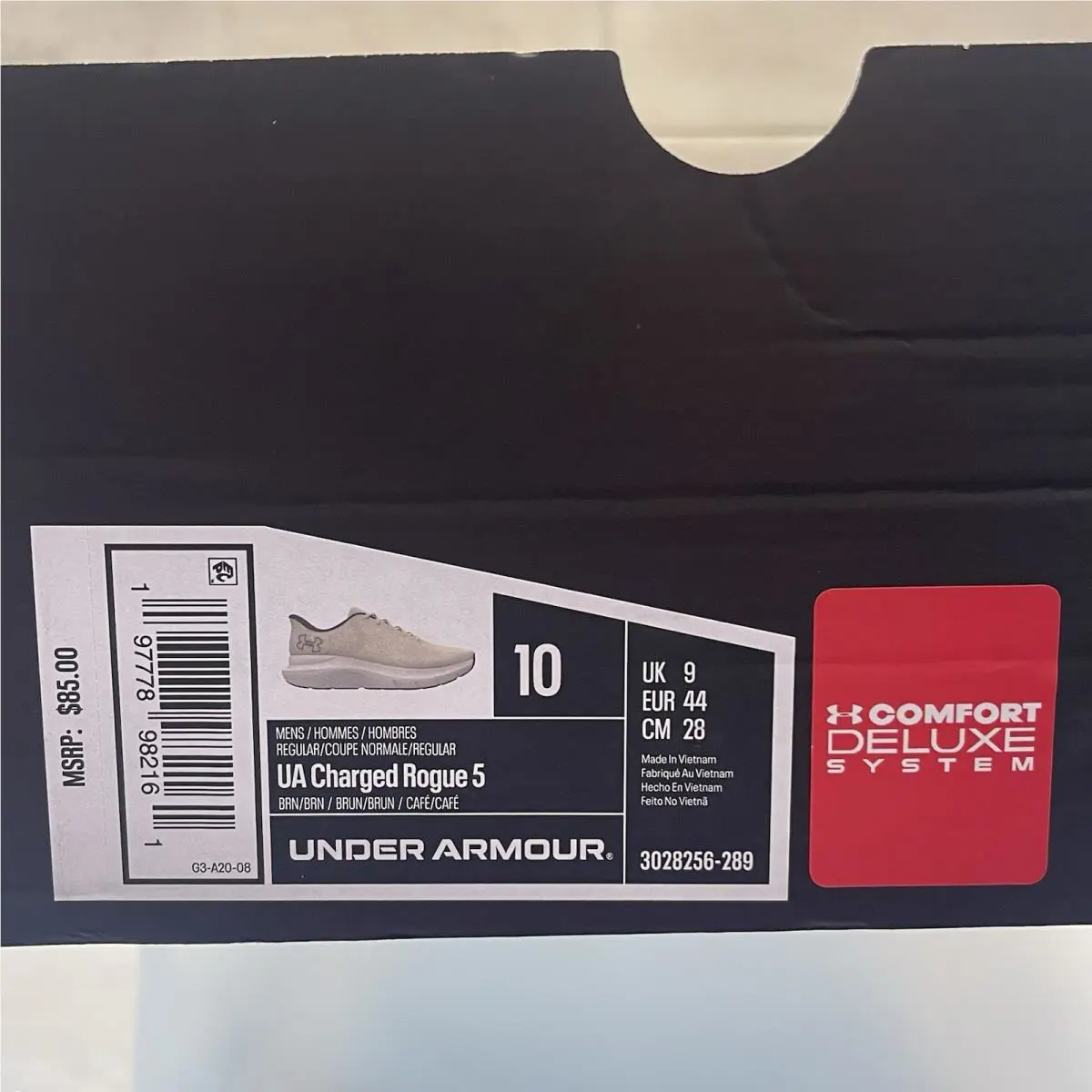 Under Armour shoes - Under Armour Charged Rogue 5 - Beige 7