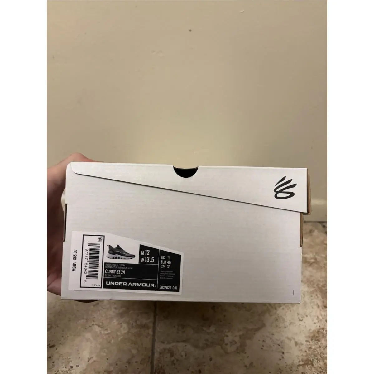 Under Armour shoes - Under Armour Curry 3 - Curry - 3027626-001 - Gray 4