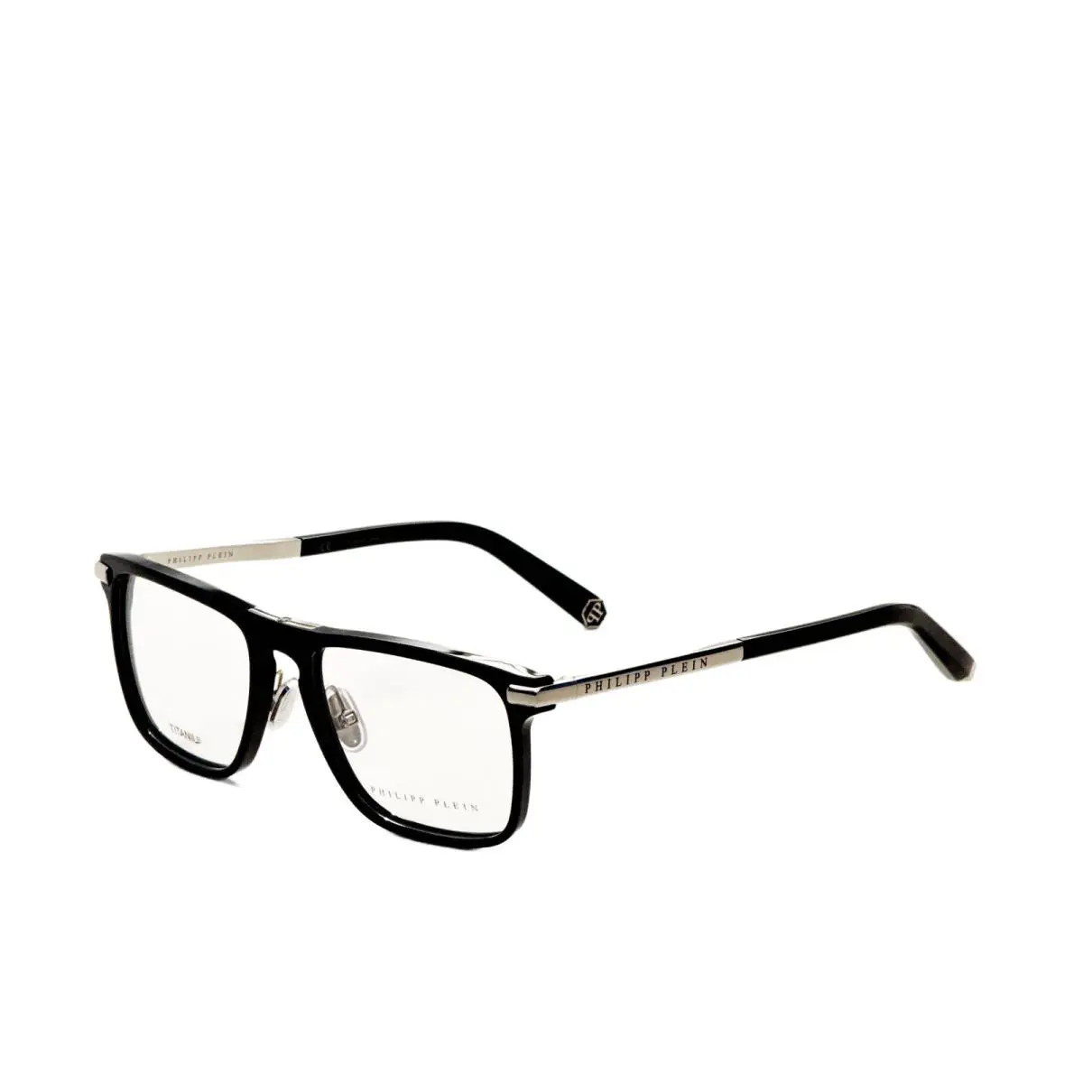 Philipp Plein Men`s 53mm Black Opticals VPP019M0700