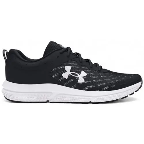 Size 9.5 -  Charged Assert 10 Black White by Under Armour